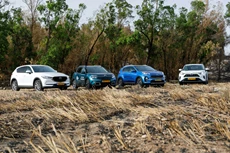 כתבה טויוטה ראב 4 מול מאזדה CX-5 מול סיטרואן C5 איירקרוס מול קיה ספורטאז' (מבחן השוואתי)